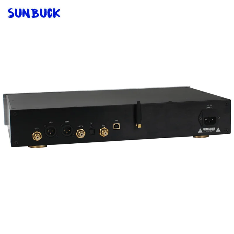Sunbuck DAC волоконно-коаксиальный USB CSR8675 Bluetooth 5 0 двухчиповый декодер AK4497EQ |