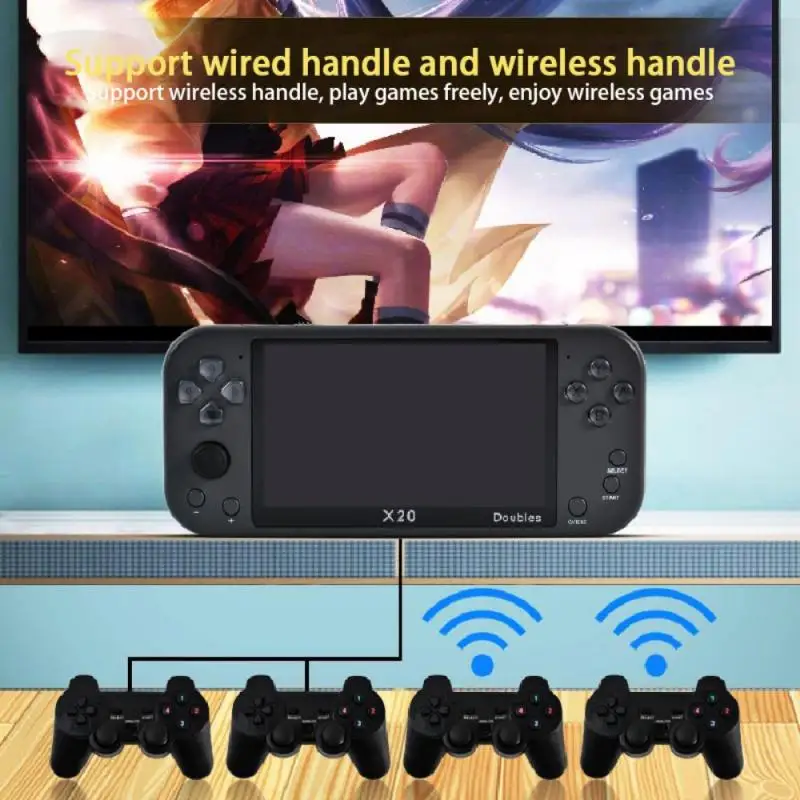 

Anbernic RG351M RG351P Retro Video Game Console Aluminium Legering Shell 2500 Game Draagbare Console RG351 Handheld Game Speler