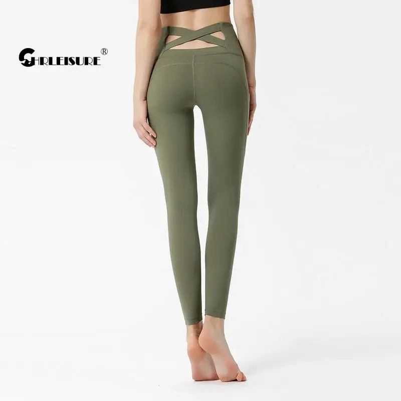

CHRLEISURE Peach Hip Yoga брюки с высокой талией Hip Lift спортивные Леггинсы для бега дышащие быстросохнущие облегающие спортивные штаны для фитнеса