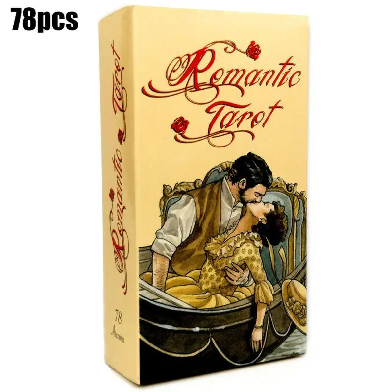 

78pcs Tarot Cards Mysterious Divination Witch Rider Party Home Deck Cards