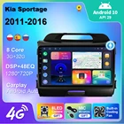 Автомагнитола на Android 10 для KIA Sportage 3 2010-2016 с GPS-навигацией, 2 Din, 4G, Wi-Fi, BT, Carplay, USB, Android, DVD, мультимедийный плеер