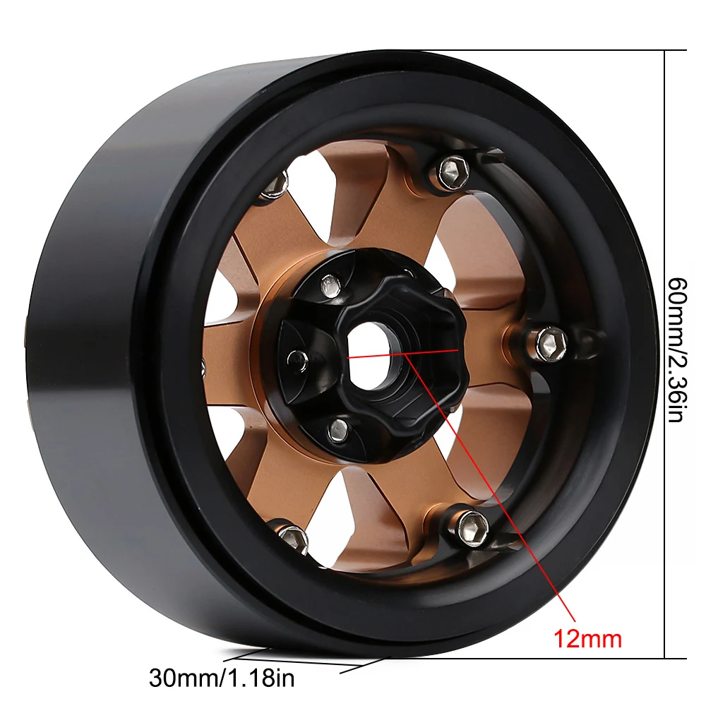 injora 4 шт металлические 20 дюйма beadlock