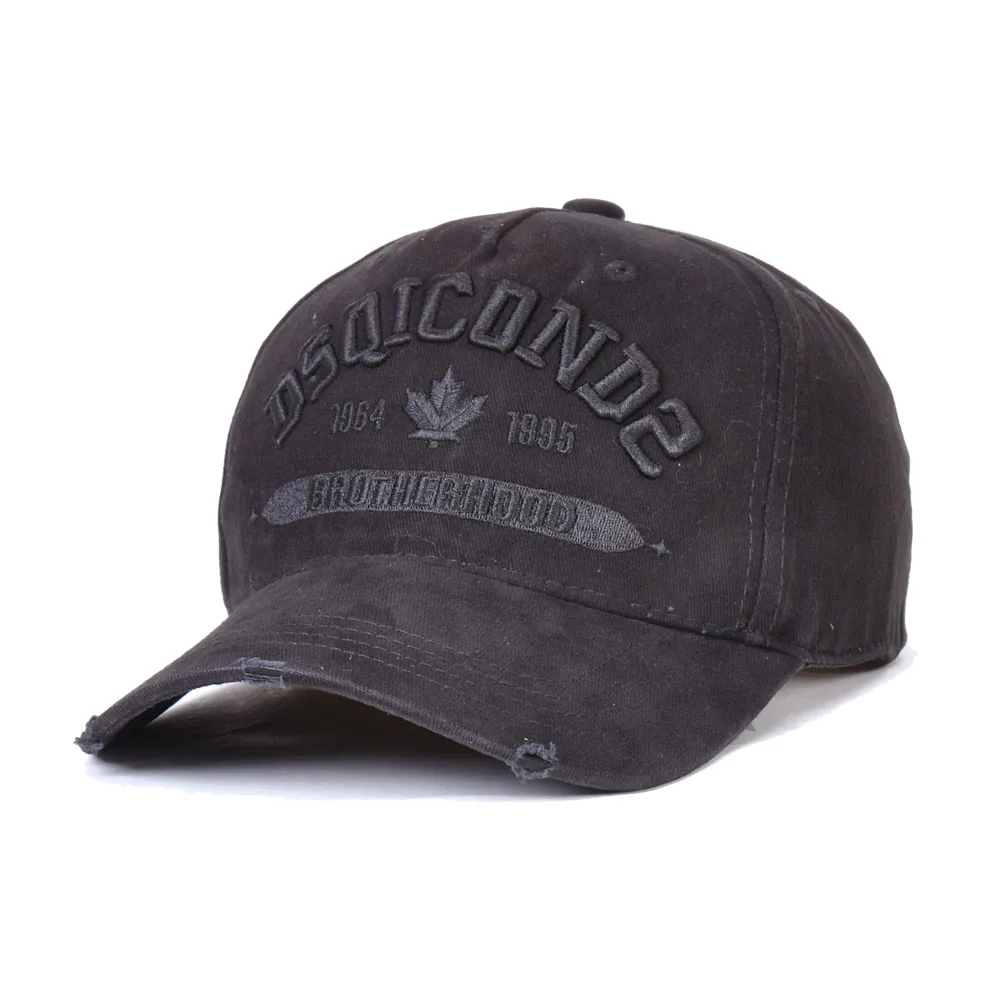 

2021 new D23 icon brand Baseball Caps hat men Baseball Caps cotton unisex Adjustable women dsq Baseball Caps letter black cap