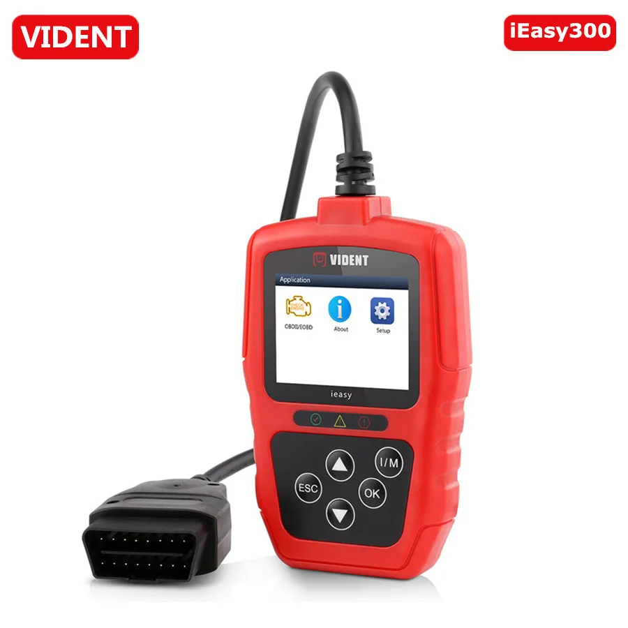 VIDENT iEasy300 МОЖЕТ OBDII/EOBD считыватель кодов бесплатное обновление онлайн в течение 3 лет VIDENT iEasy 300 для начального уровня Pro и подкованный DIYer
