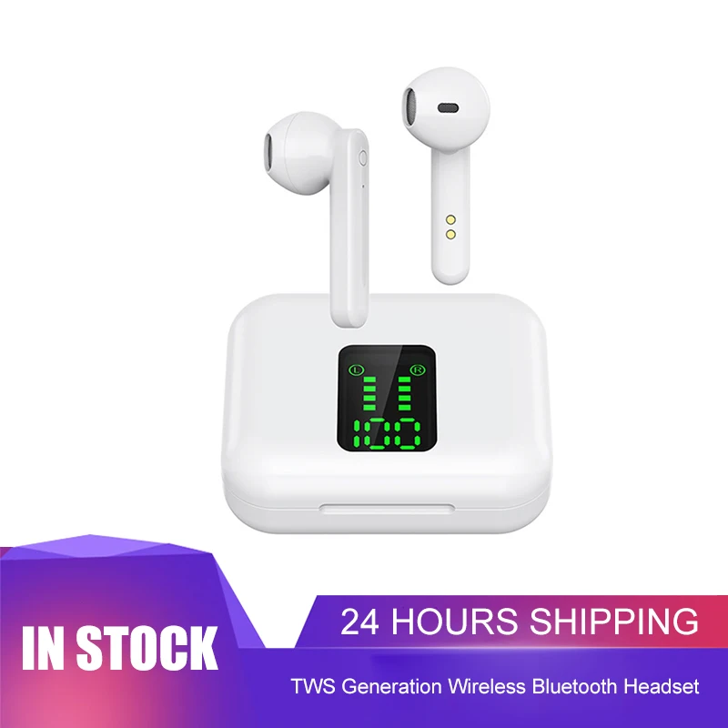 

Auriculares TWS Bluetooth 5.0 Earphones X15 Wireless Earphone In-Ear Stereo Earbuds Noise Cancelling With Charging Case Headset