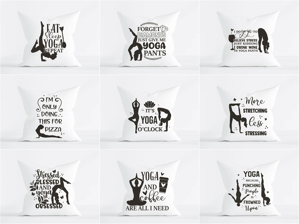 

Microfiber Throw Pillow Case Decorative Pillow Cover Pillowcase Home Décor for Sofa Couch (Family)