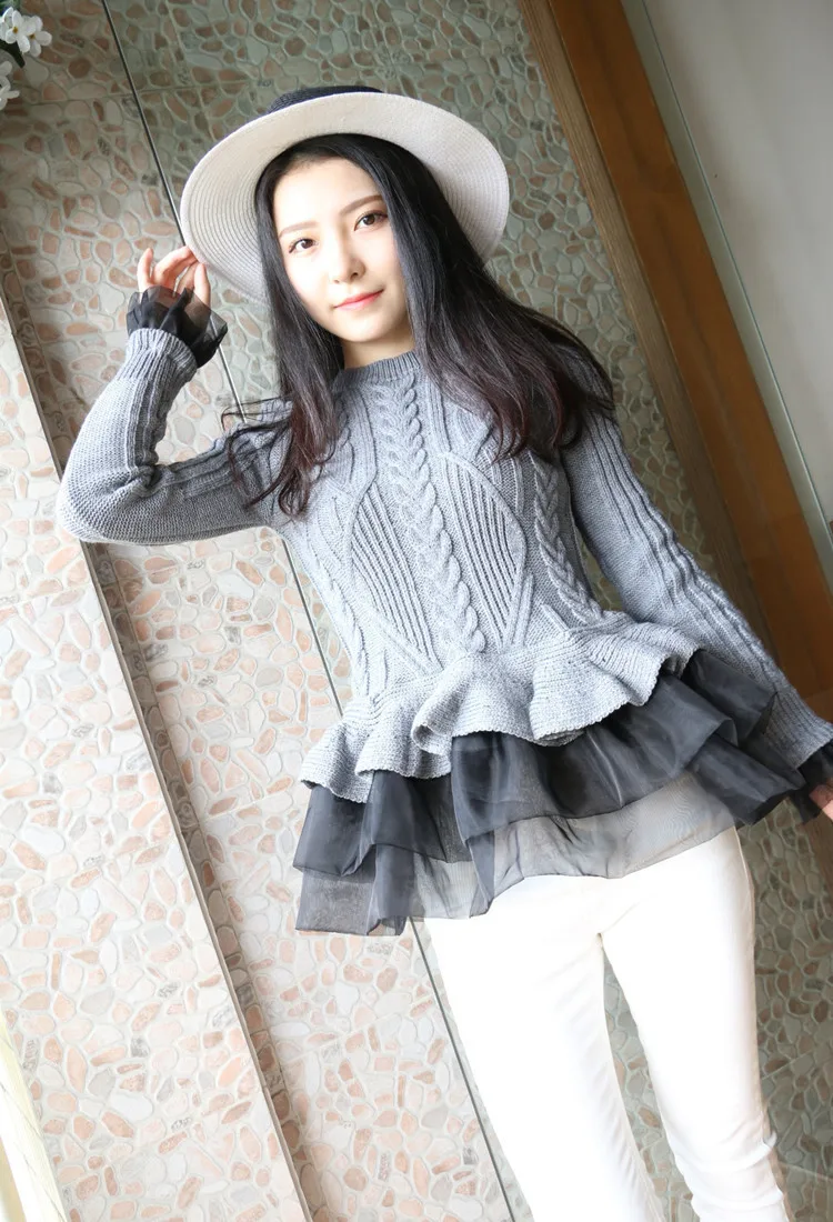 Blusas De Inverno Feminina Акция полный женский пуловер свитер женский корейский осенний и зимний вязаный