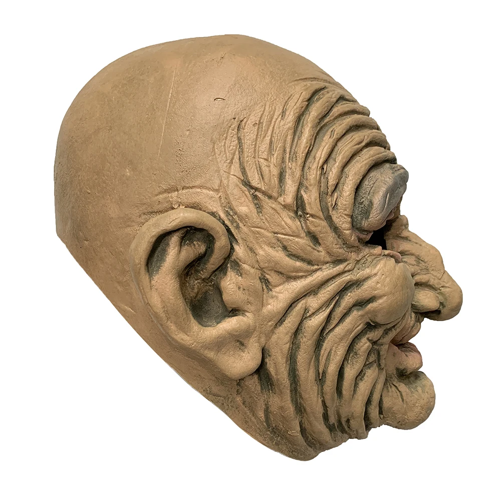 

Scary Adult Old Witch Mask Latex Halloween Fancy Grimace Party Costume Accessory Cosplay Props