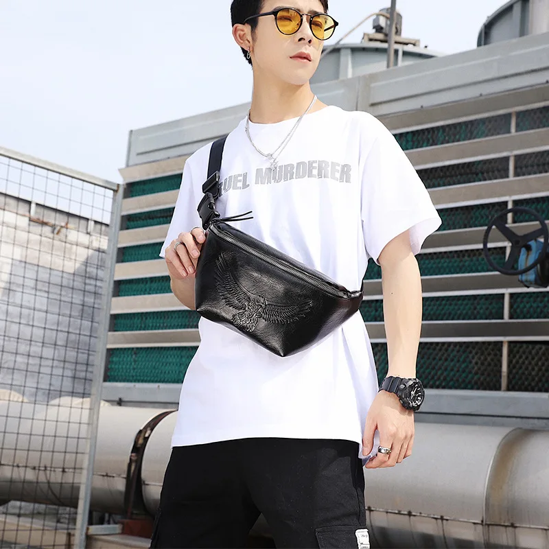 2019 новая Корейская нагрудная сумка мужская диагональная Джокер Досуг