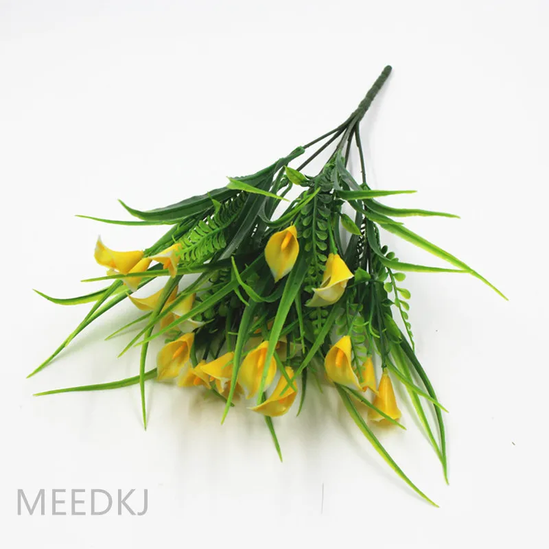 Искусственный цветок 1 шт. искусственный для гостиной обеденного стола маленькие