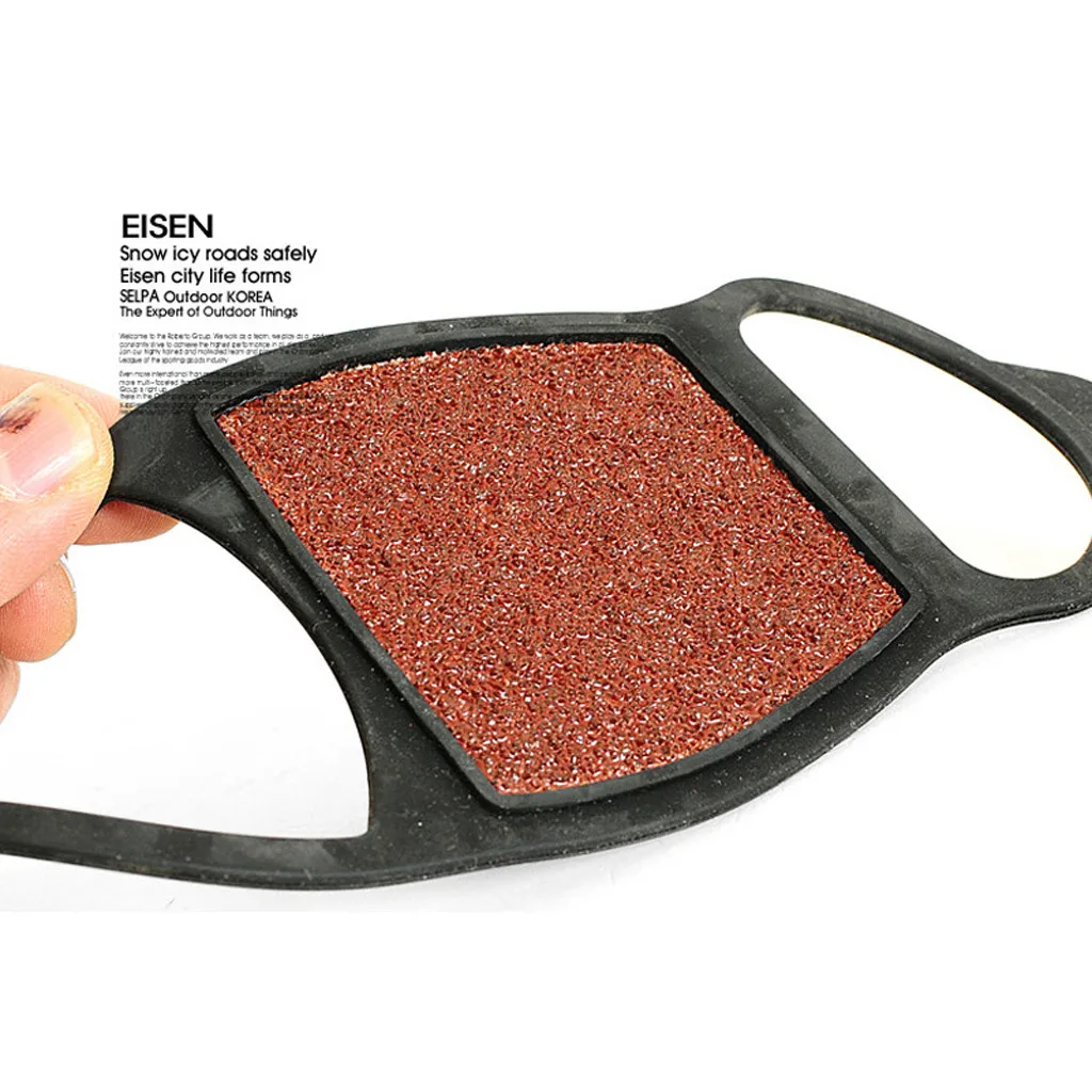 Открытый нескользящий матовый ботинок простой Противоскользящий Снежный