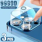 Защитное закаленное стекло для камеры iPhone 11, 12, 13 Pro Max, 3 шт.