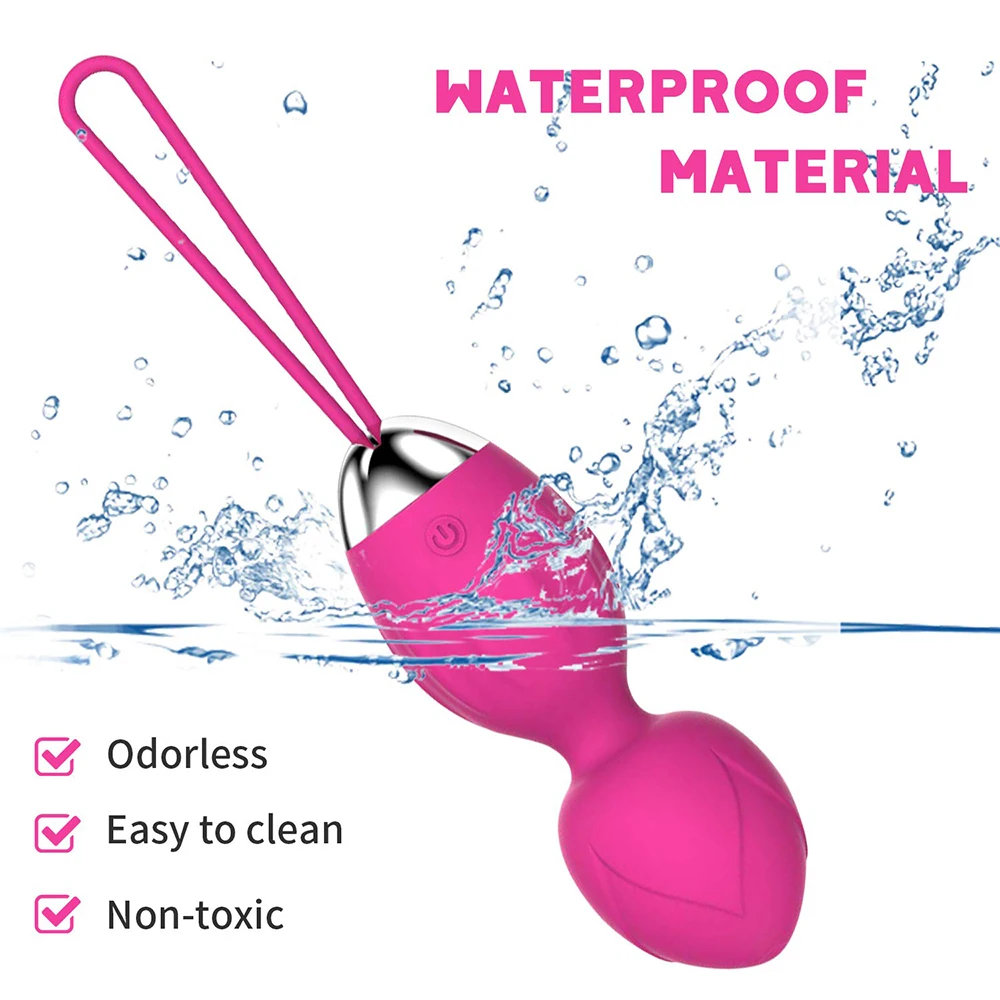 10-скоростной шарик Кегеля с дистанционным управлением вагинальные плотные