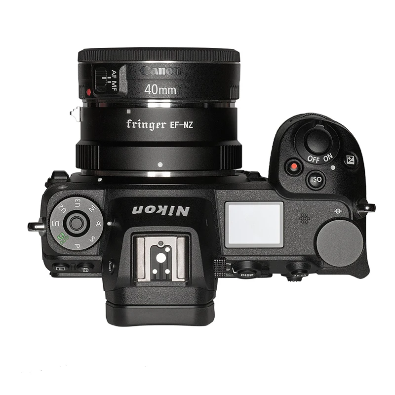 Адаптер для крепления объектива Nikon Z Cam Z5/Z7/Z50 адаптирующий EF/фотообъектив fr.
