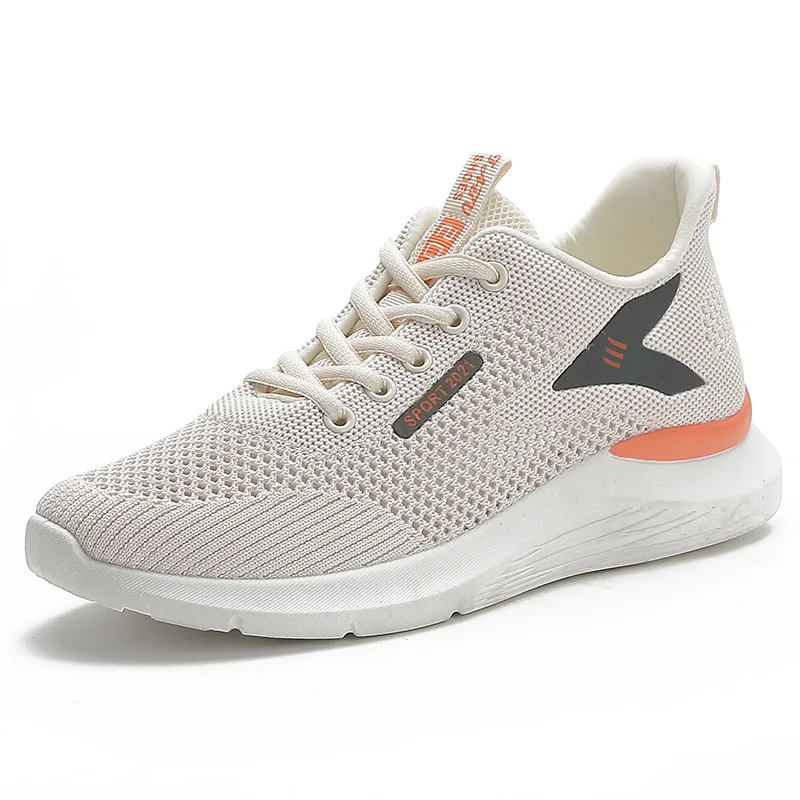 

2021 Womens Sneakers Spring Autumn Female Vulcanize Shoes Mujer Tennis Mesh Flats Lace-Up Casual Chaussure Size 35-40