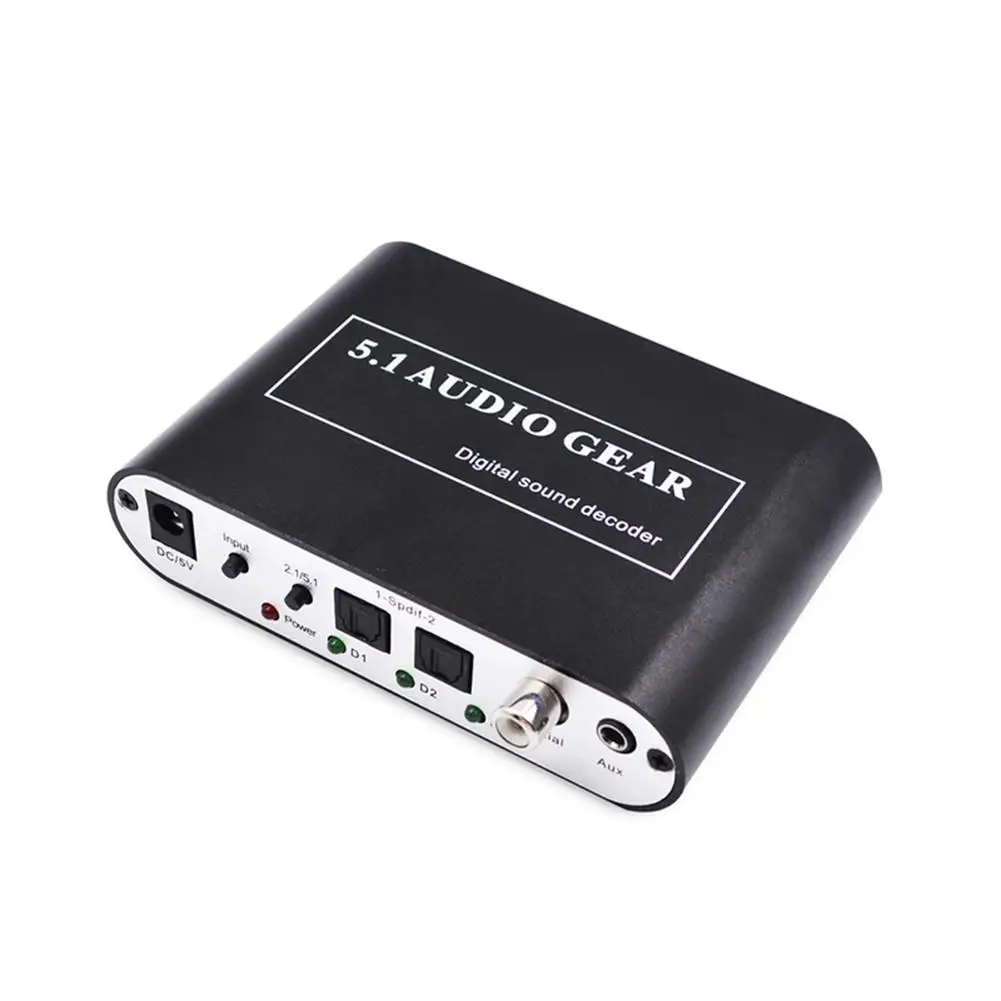 

DTS Sound Decoder Dolby Decoding Digital Audio Converter SPDIF to 5.1 Channel
