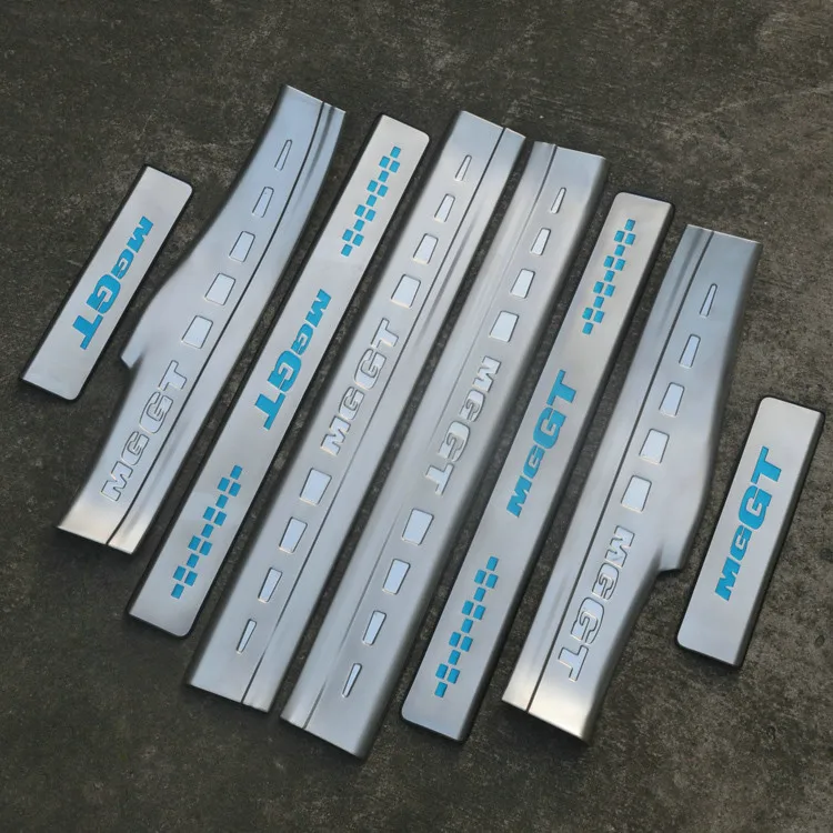 

Защитная пластина для MG GT 2014-2016 из нержавеющей стали, приветственная педаль, защита от царапин, автомобильные аксессуары