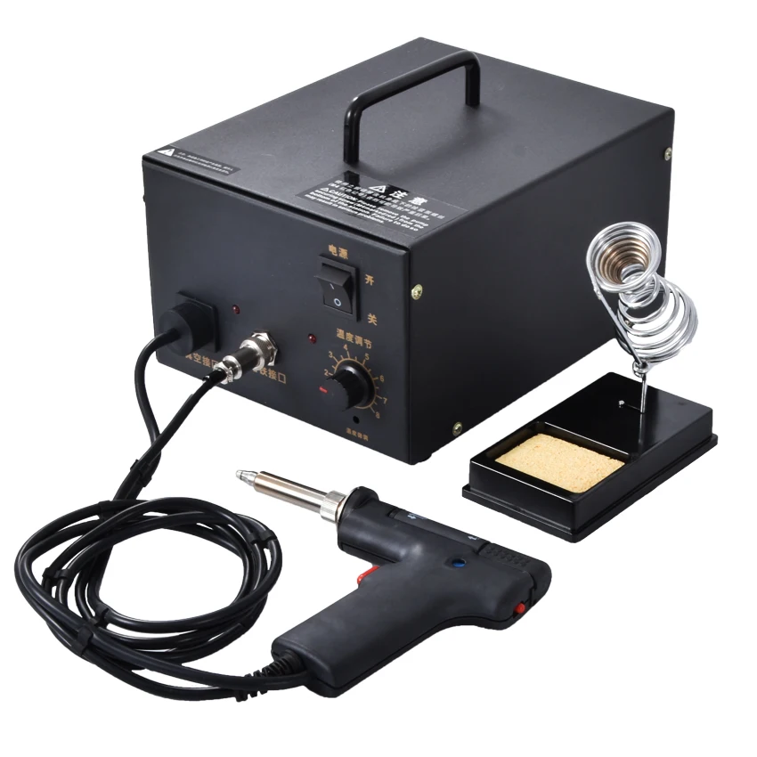 F474A отсос для припоя термостат Электрический Всасывающий оловянный пистолет