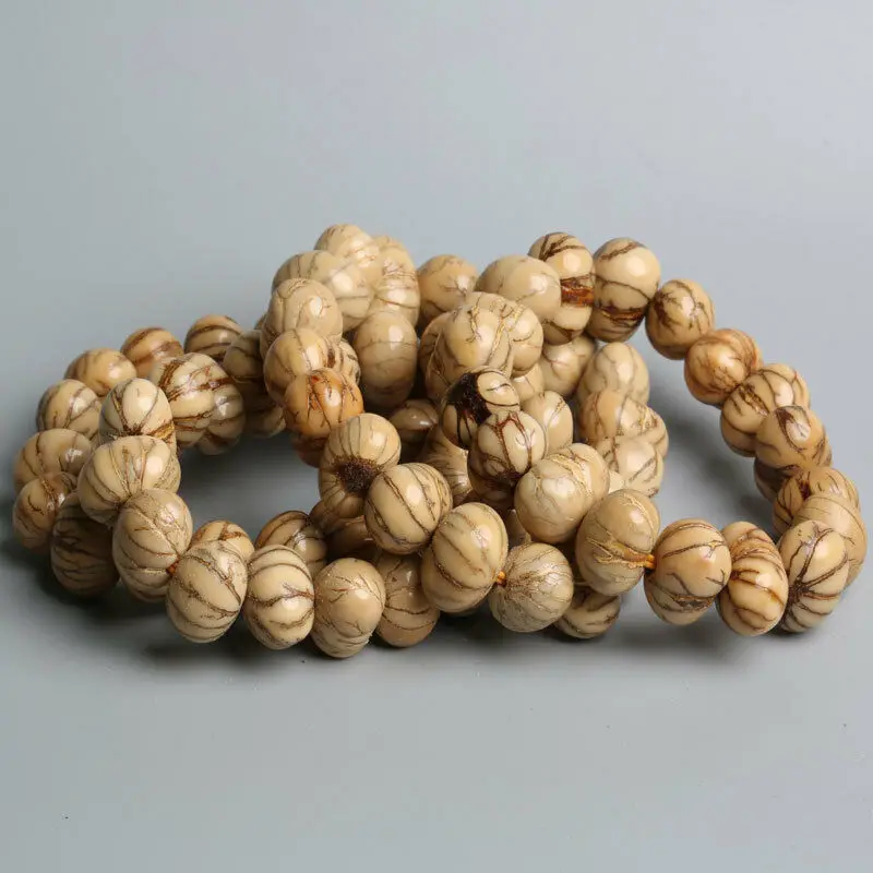 Золотая линия семена Бодхи оригинальные бусы Тибетский браслет