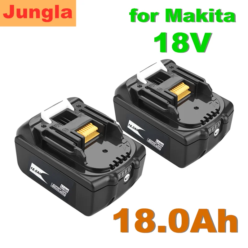 Комплект из 2 предметов 18V 18.0Ah Перезаряжаемые Батарея 18000mah Li-Ion Замена Мощность