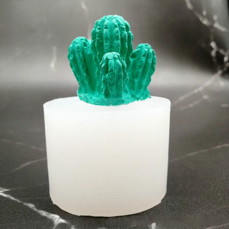 Силиконовая форма для кактуса ароматический гипсовый сделай сам выпечки мыла