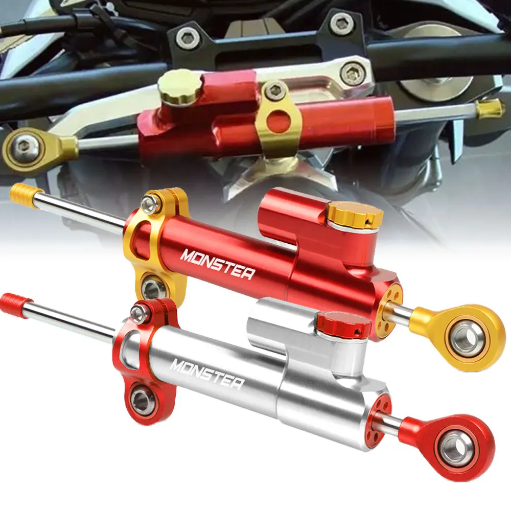 

FOR DUCADI MONSTER 400 600 750 900 1200 1994 1995 1996-2003 Adjustable Motorcycles Steering Stabilize Damper Bracket Mount Kit