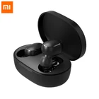 Xiaomi Redmi AirDots 2 беспроводной Bluetooth 5,0 наушники-вкладыши TWS с Mi Ture беспроводные наушники Basic 2 мА управление стерео Авто ссылка глобальная версия