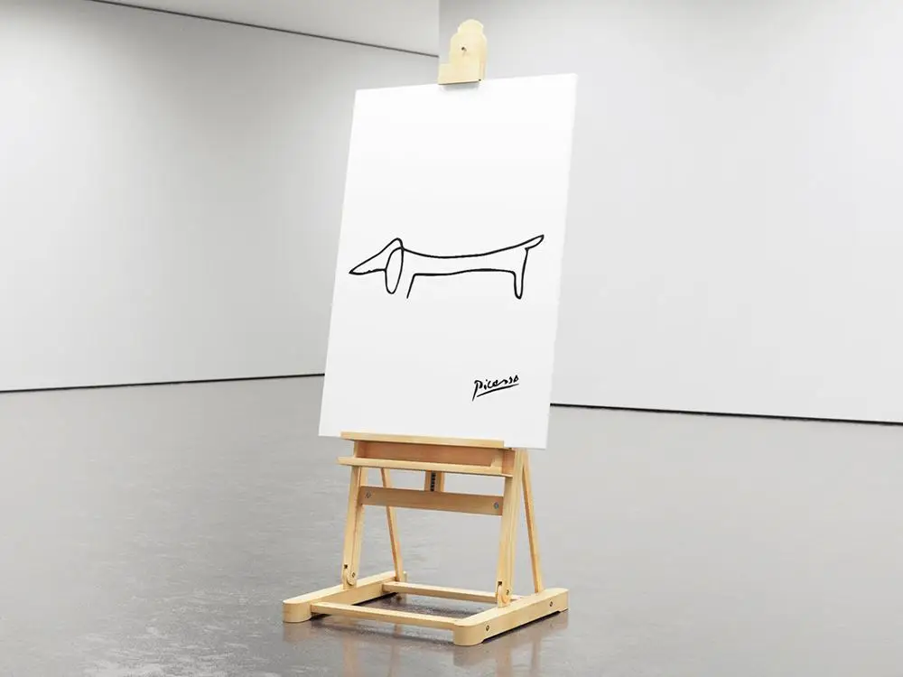 Пикассо собаки табло Picasso эскиз Постер &quotПикассо&quot с принтом &quotСобака&quot