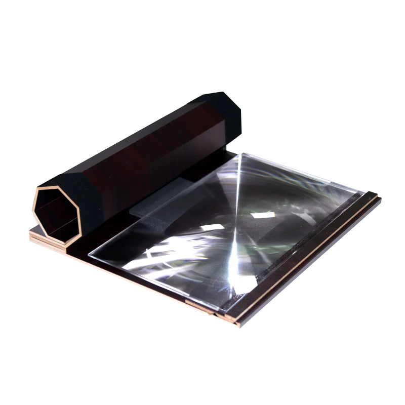 Black walnut grain 3d Phone Screen Amplifier 12 inch mobile amplifier Folding Screen Amplifier For Xiaomi Samsung Huawei Apple - Цвет: Black walnut grain