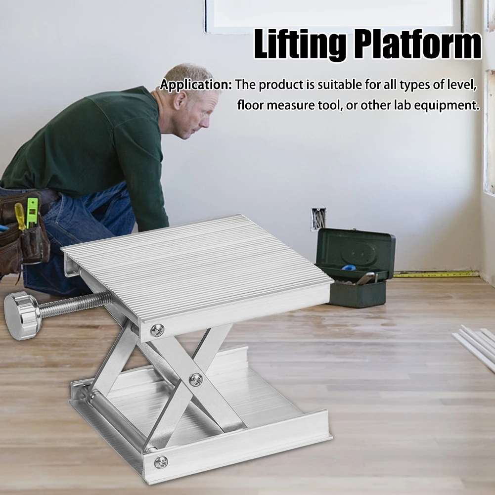 

Laboratory Level Accessories For Science Experiment Universal Measure Tool Lab Stand Adjustable Lifting Platform Aluminum Alloy