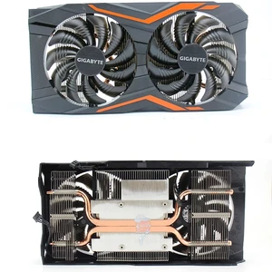 diy original for gigabyte gtx1050ti g1 gaming 4g graphics video card radiator cooler gpu fan free global shipping