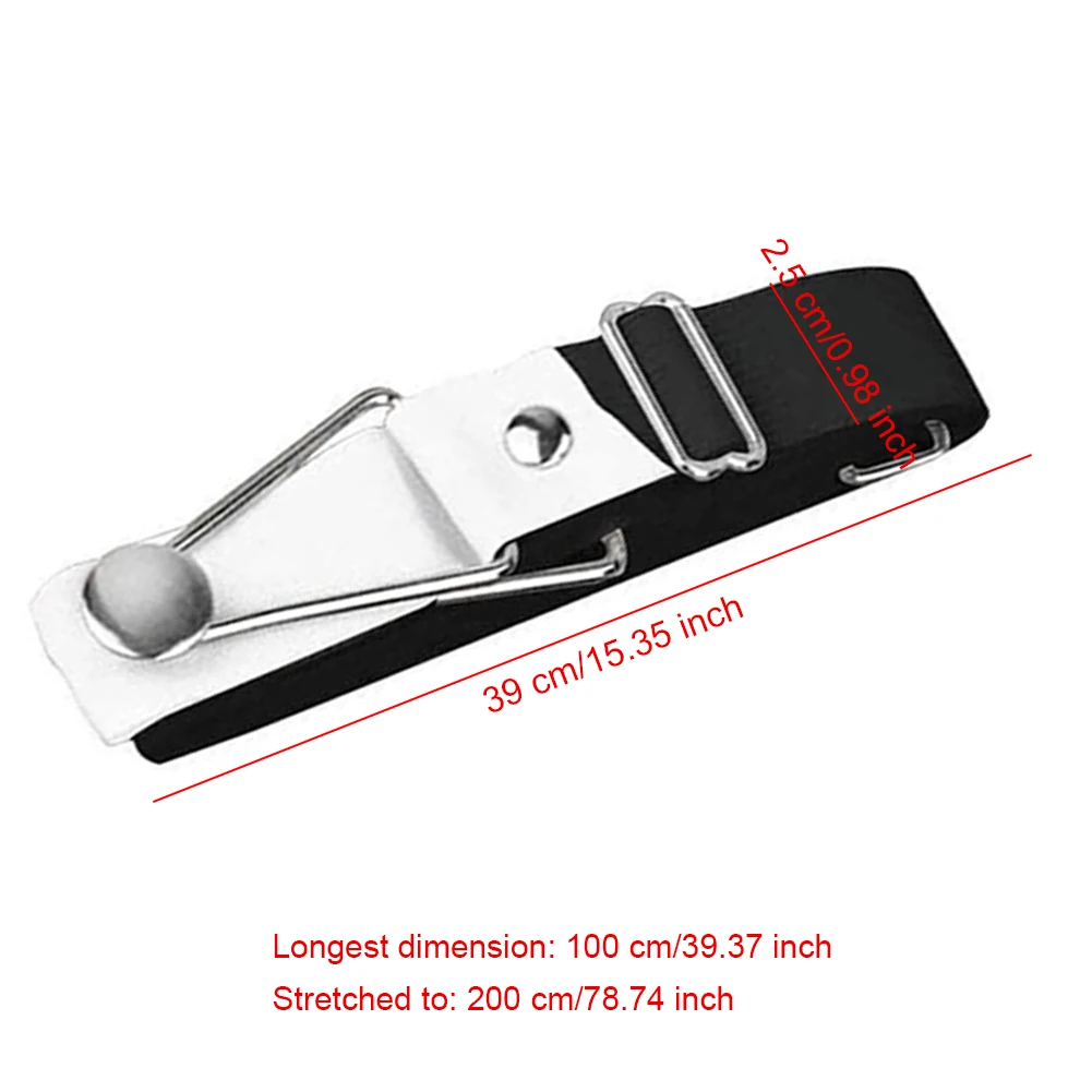 

4PCS Adjustable Bed Sheet Holder Fasteners Clips Fitted Straps Grippers Suspenders For Sofa Cover Mattress Pad Black Clips