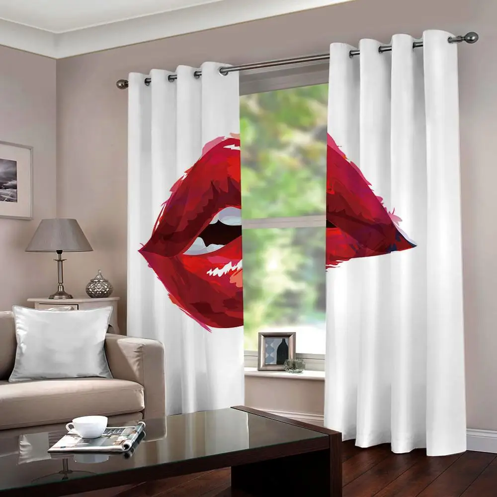 Занавески с 2 панелями термоизолированные затемняющие комнатные оконные