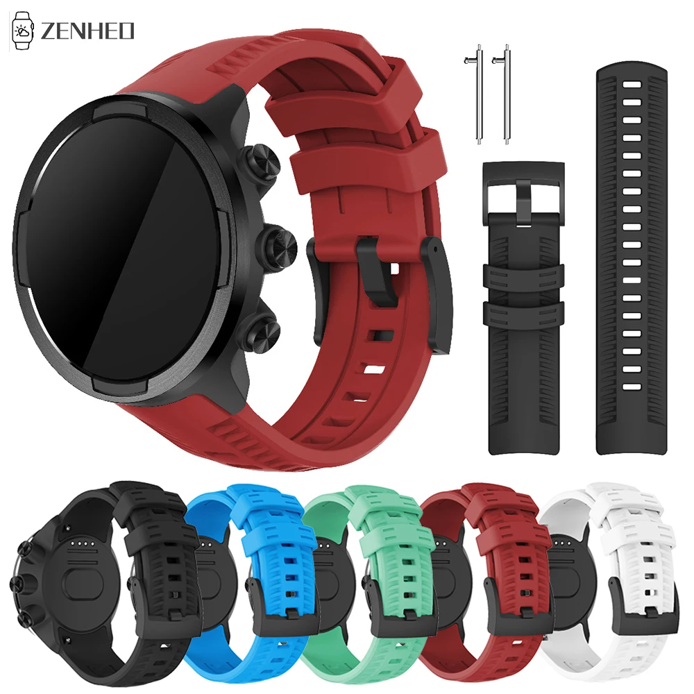 Для Suunto 9 Замена для силиконового ремешка часов Спартанский Спорт наручные HR
