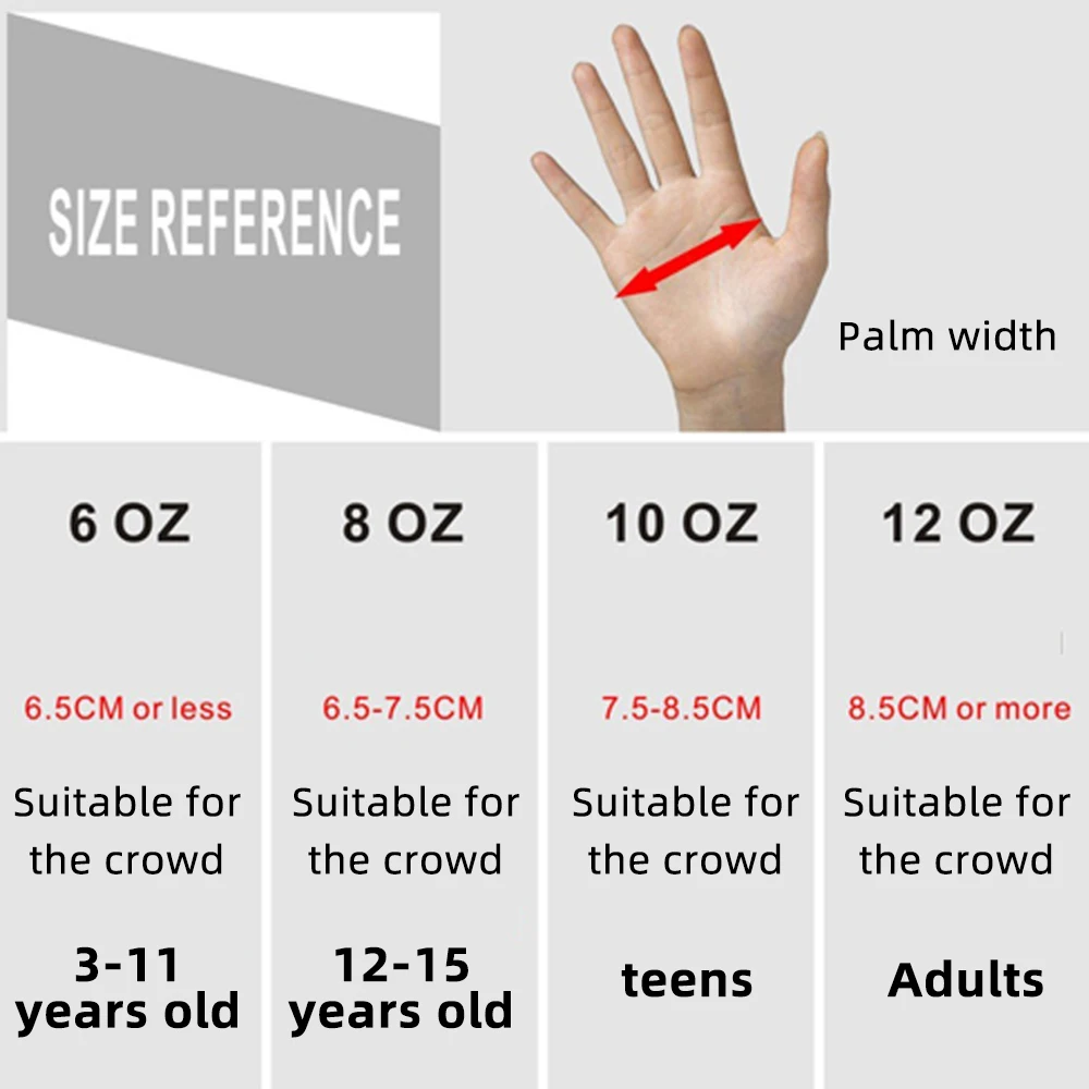 Боксерские перчатки FDBRO для взрослых и детей кожаные смешанных боевых искусств