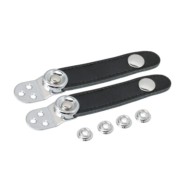 Качественные черные кожаные регулируемые меховые ремешки 7 4X2 2 см с