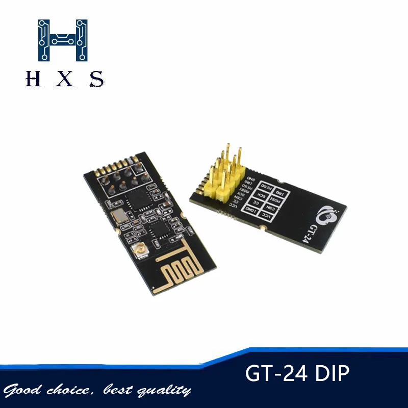 GT 24 беспроводной модуль 2 4G NRF24L01 + PA LNA промышленный класс цифровой передачи 1100 м
