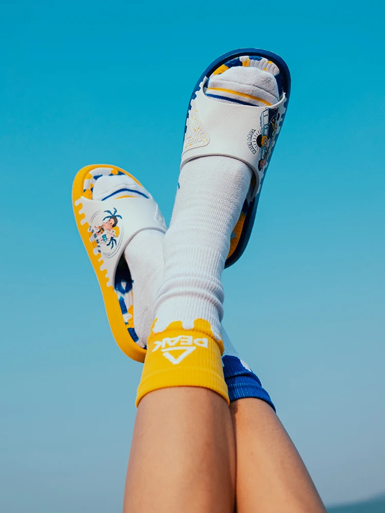 PEAK TAICHI 2020 Summer Men's Clogs Quick Dry Casual Home Woman Slippers Male Garden Shoes Beach Sandals Bathroom Slipper | Спорт и