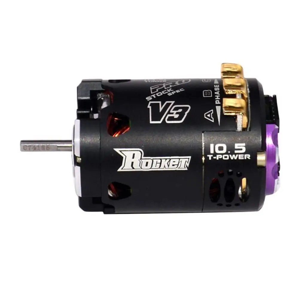 Оригинальный SURPASS HOBBY 540 V3 сенсорный бесщеточный двигатель 10 5 T Spec для 1: RC