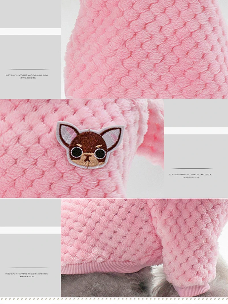 2020 Одежда для собак с героями мультфильмов зимняя одежда теплая хлопковая