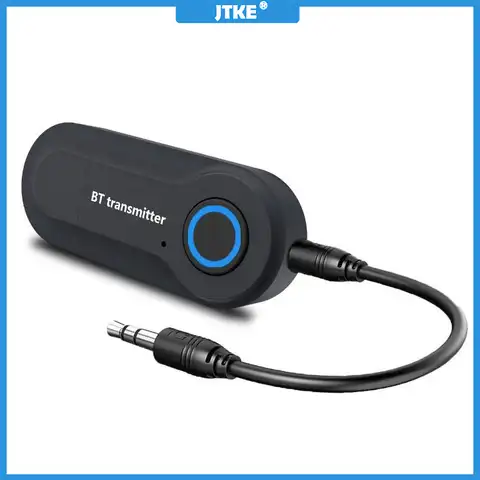 Bluetooth-передатчик JTKE с разъемом 3,5 мм, беспроводной Bluetooth-адаптер, стерео аудио-передатчик, адаптер для ПК, ТВ, наушников