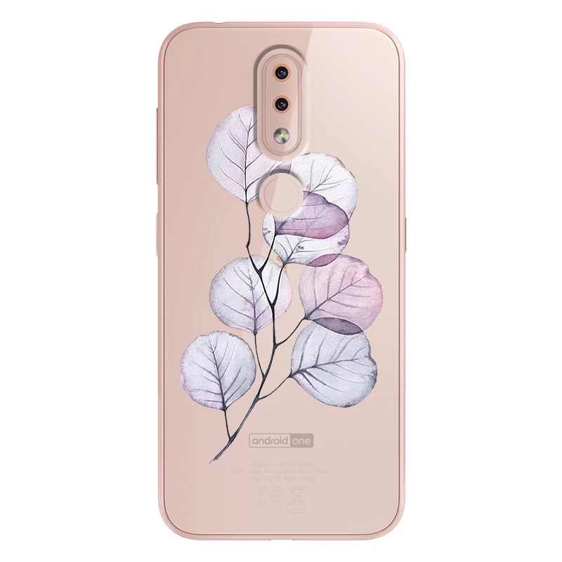

Retro Flower Leaves Phone Case soft cover For Nokia 2.2 3.1 3.2 4.2 6.2 7.2 X71 1 8.1 Plus 9 PureView Funda