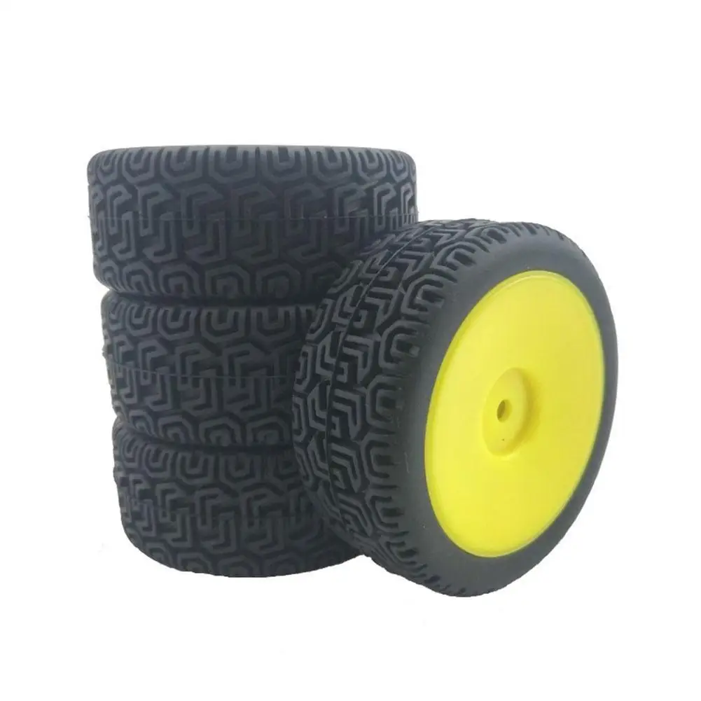 4 шт. резиновые шины для автомобиля WLtoys 144001 и 1/18 1/16 1/10|Детали аксессуары| |