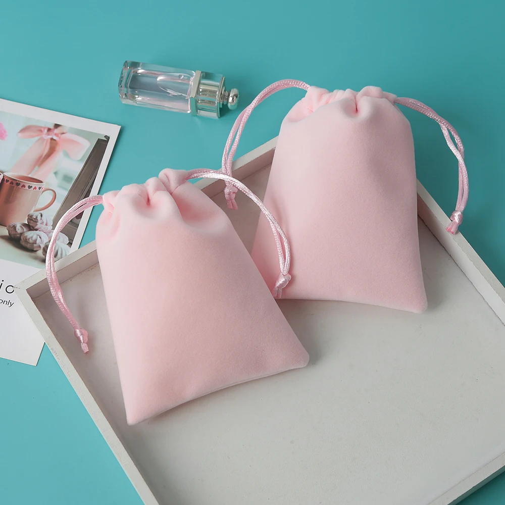 Бархатная сумка на шнурке персонализированные мешочки для ювелирных изделий