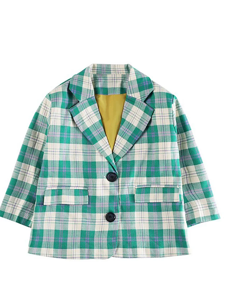 

2020 new parent-child wear, mother and women's clothing, girls autumn fresh and fresh Korean fashion casual suit jacket