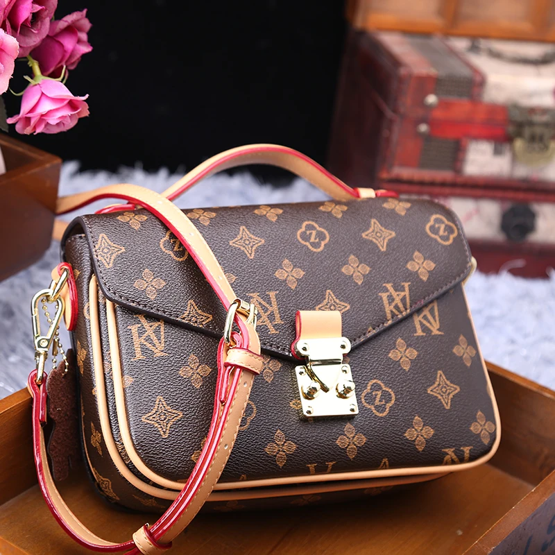 

Female Bag 2021 New Fashion Retro Leather Messenger Bag Casual All-match One-shoulder Messenger Bags Women Purse and Handbags