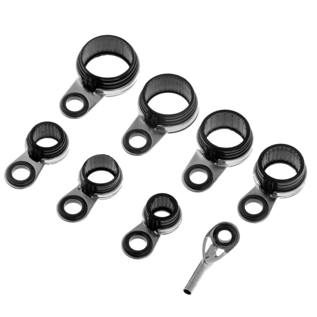 Набор наконечников для рыболовной удочки запасные части маленькой черной