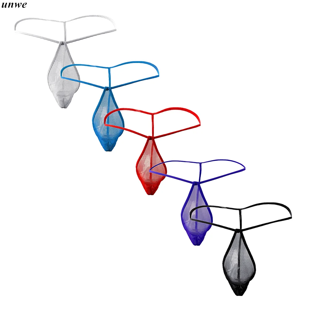 1 шт. прозрачные мини стринги мужские сексуальные 2020 и G-стринги нижнее белье