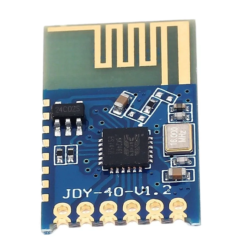 

10X JDY-40 2.4G Wireless Serial Port Transmission Board Transceiver Module Super NRF24L01 Lot