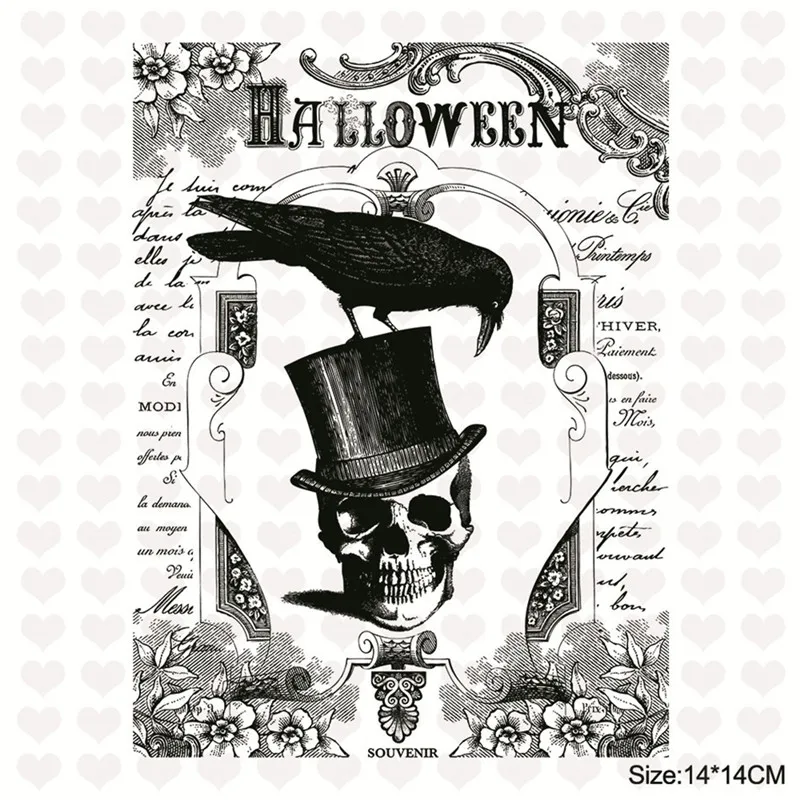 167 InLoveArts/украшение на Хэллоуин/прозрачные силиконовые штампы для скрапбукинга/изготовления открыток/детские товары для Хэллоуина - Цвет: 167